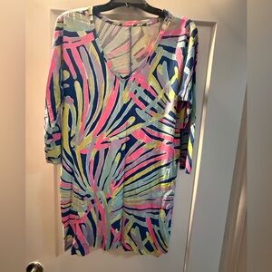 Lily Pulitzer Colorful Abstract Print Dress